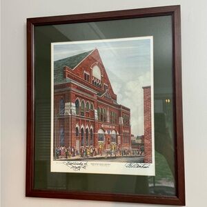 Vintage 1973 C.G. Morehead “Grand Ole Opry” Signed
